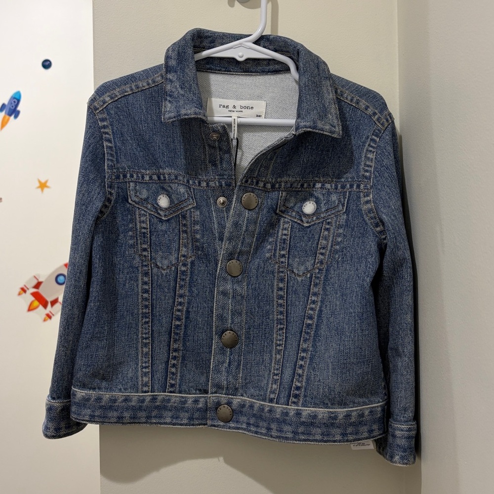NWT Rag & Bone Mini Miramar Trucker Jacket